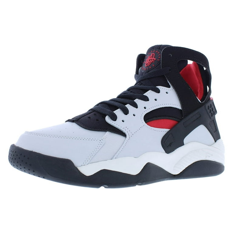 Nike Air Flight Huarache Mens Shoes Size 9, Color: Grey/Black/Red