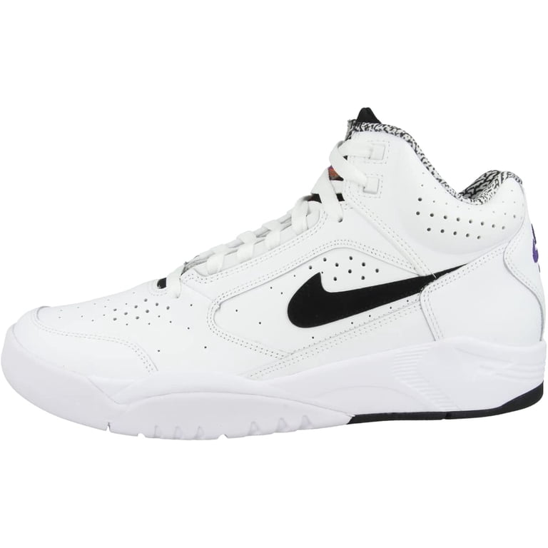 Nike Air Flight Lite Mid White / Black DJ2518-100 Men's Size 8.5