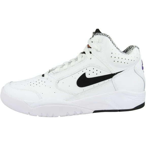 Nike Air Flight Lite Mid White / Black DJ2518-100 Men's Size 8.5