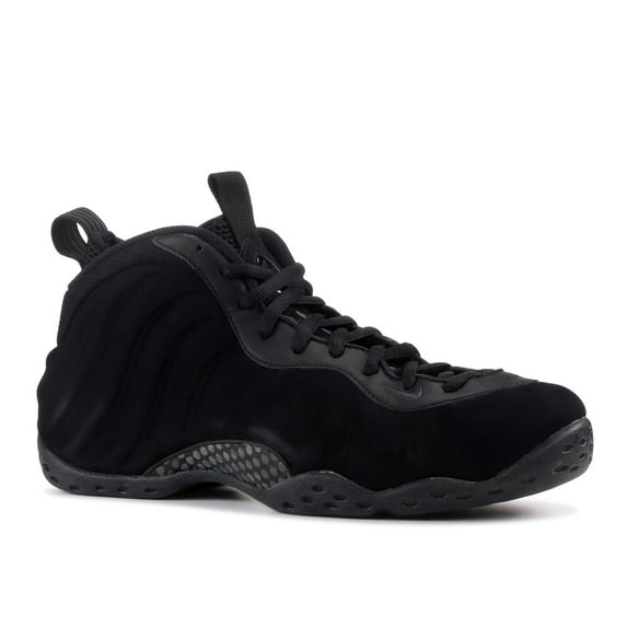 (Men's) Nike Air Foamposite One PRM 'Triple Black Suede' (2014) 575420-006