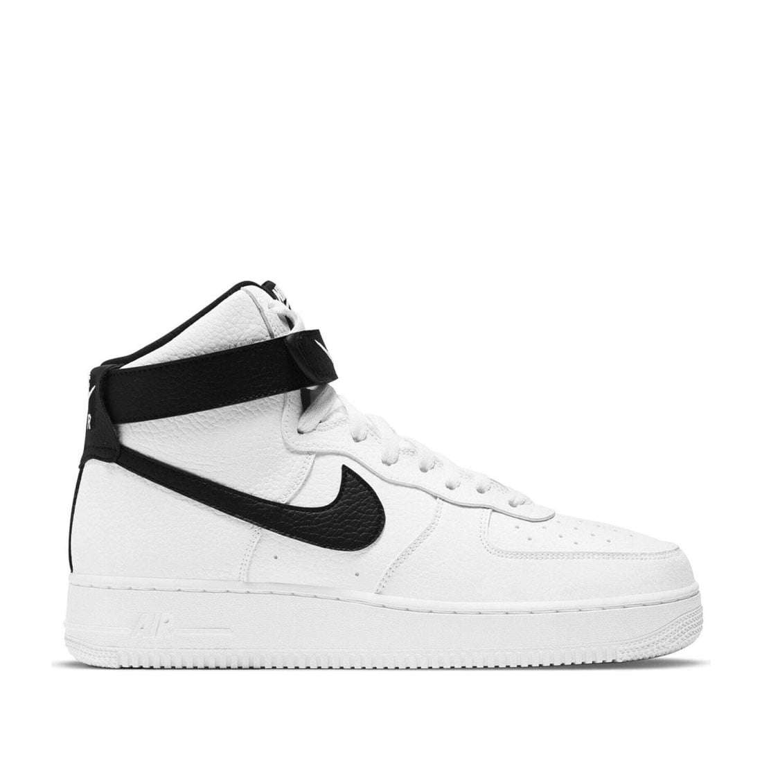 black and white high top nike air force 1