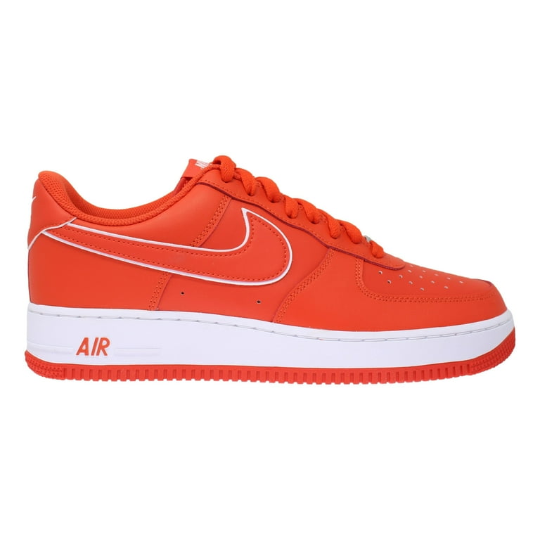 Nike Air Force 07 DV0788-600 Men Red White Leather Low Top