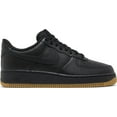 thumbnail image 1 of Nike Air Force 1 '07 DZ4404-001 Men's Black & Gum Leather Sneaker Shoes JC156 (8.5), 1 of 5