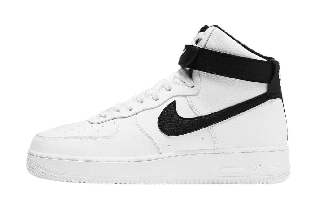 Nike Air Force 1 07 High CT2303 100 Men s White Leather Sneaker Shoes D441 10.5 Walmart