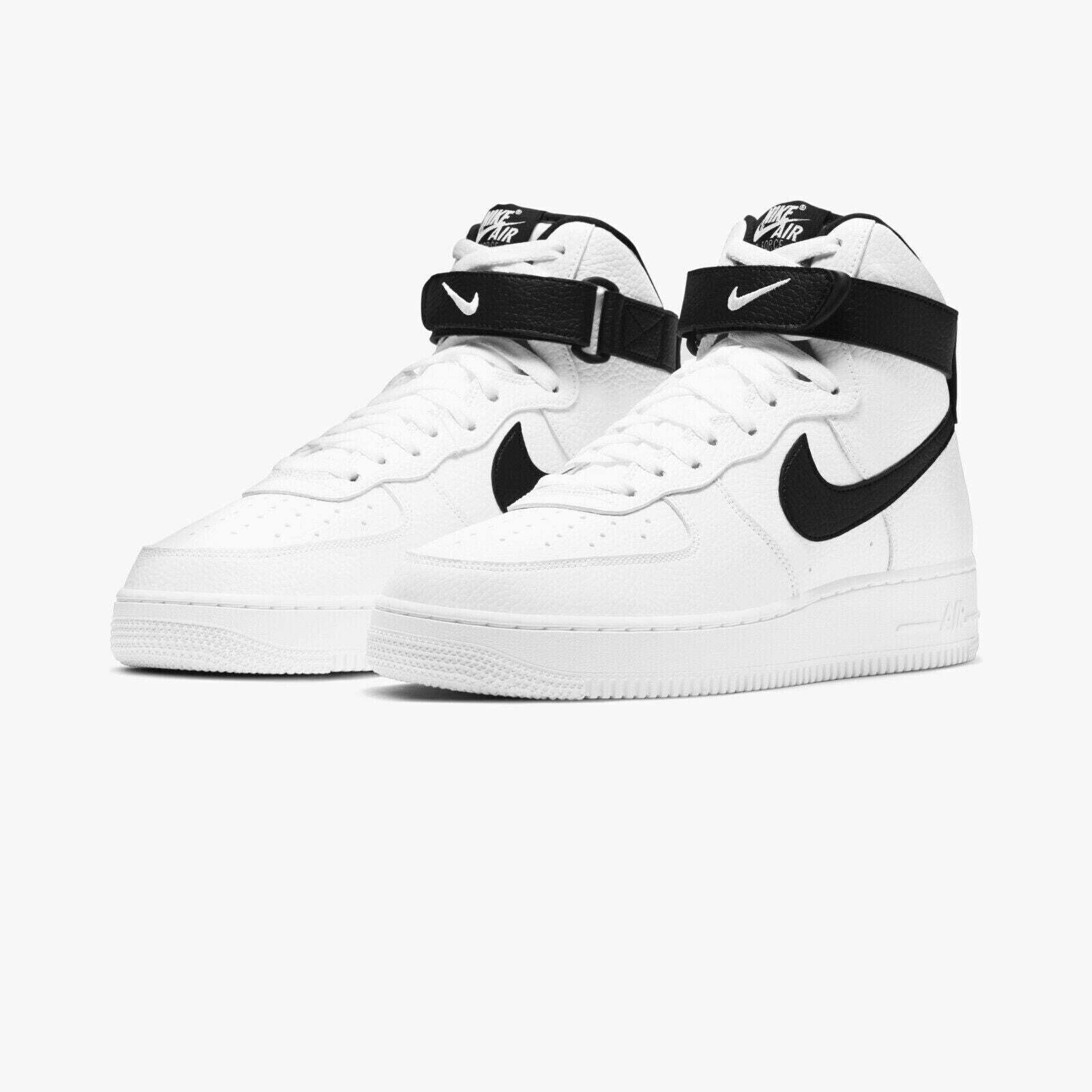 white high top nikes mens