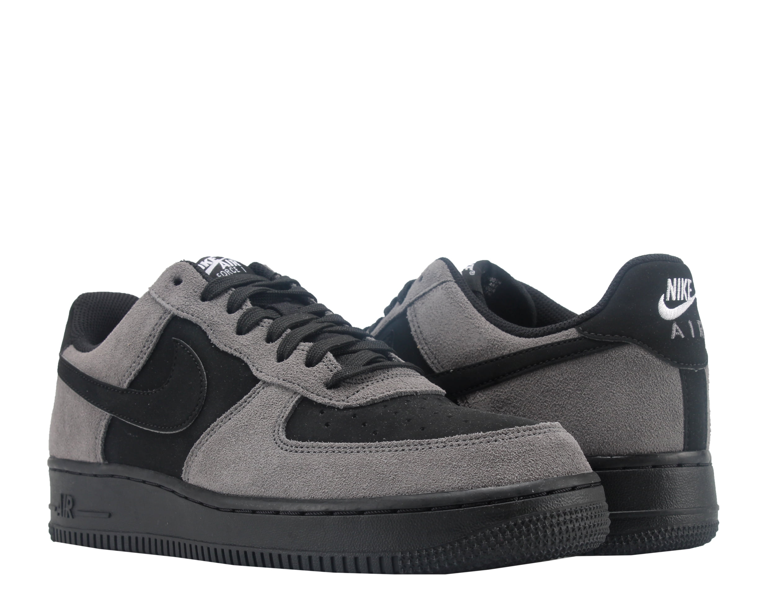 black and grey nike shoes