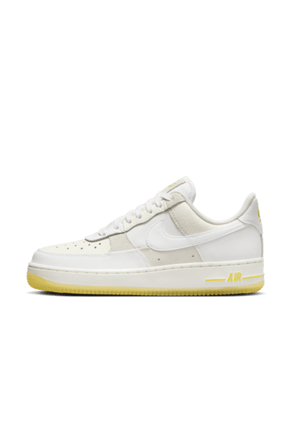 Air Force 1 '07 Low Womens Summit White/White-Opti Yellow Size 7.5