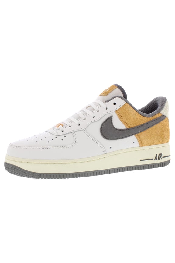 Air Force 1 '07 LV8 Leather Unisex Shoes Size 11.5, Color: Phantom/Flat Pewter