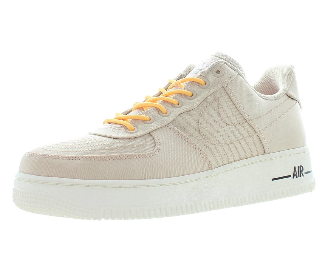 Air Force 1 '07 Lv8 Unisex Shoes Size 14, Color: Sanddrift/Sail/Citron Pulse