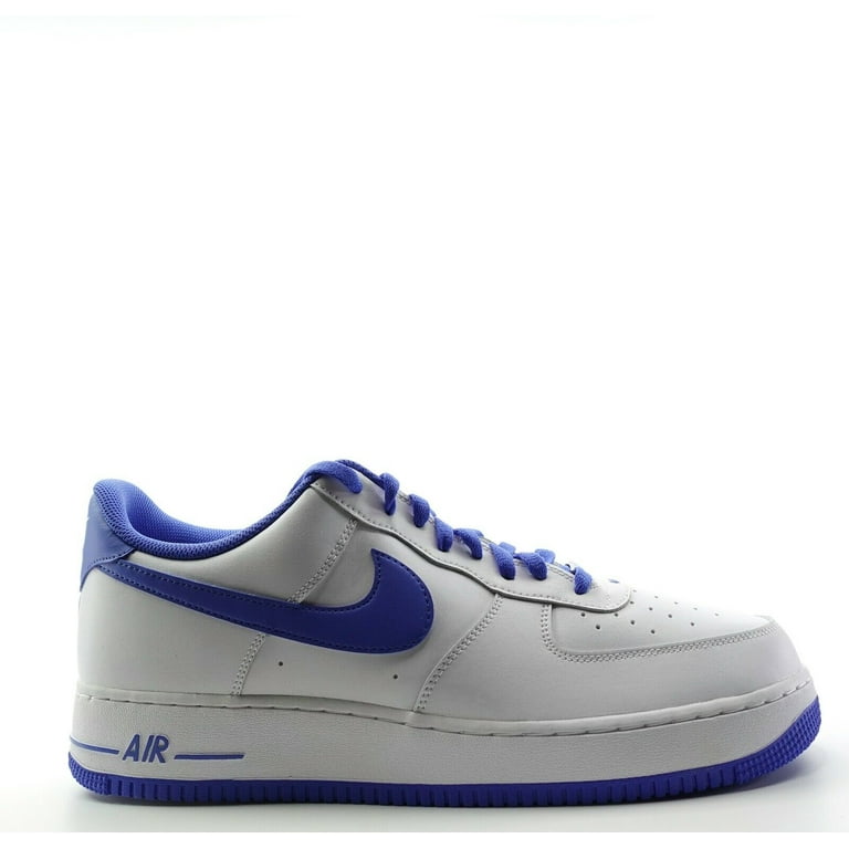 Men's Nike Air Force 1 '07 White/Medium Blue (DH7561 104) - 11 