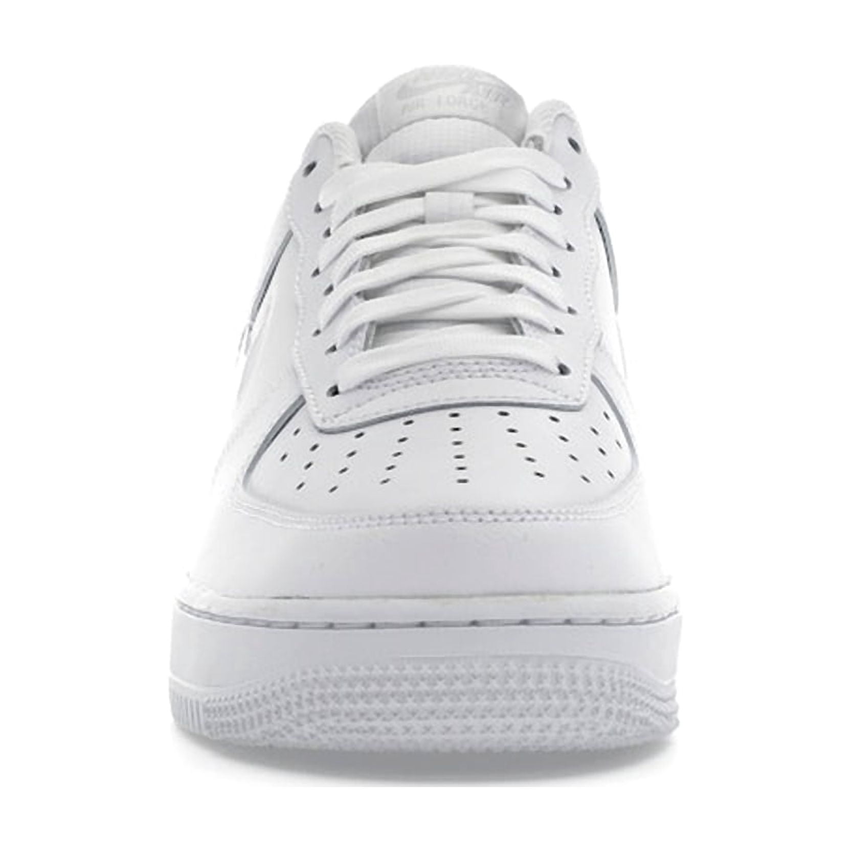 af1 white front view