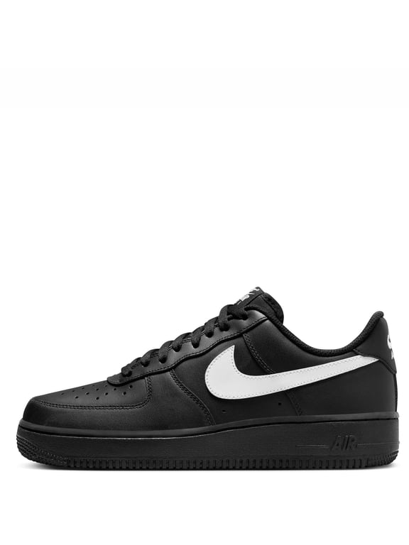 Men's Nike Air Force 1 '07 Black/White-Black (FZ0627 010) - 9
