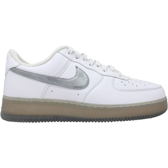 Men's Nike Air Force 1 '07 PRM White/Metallic Silver (DX3945 100) - 8.5