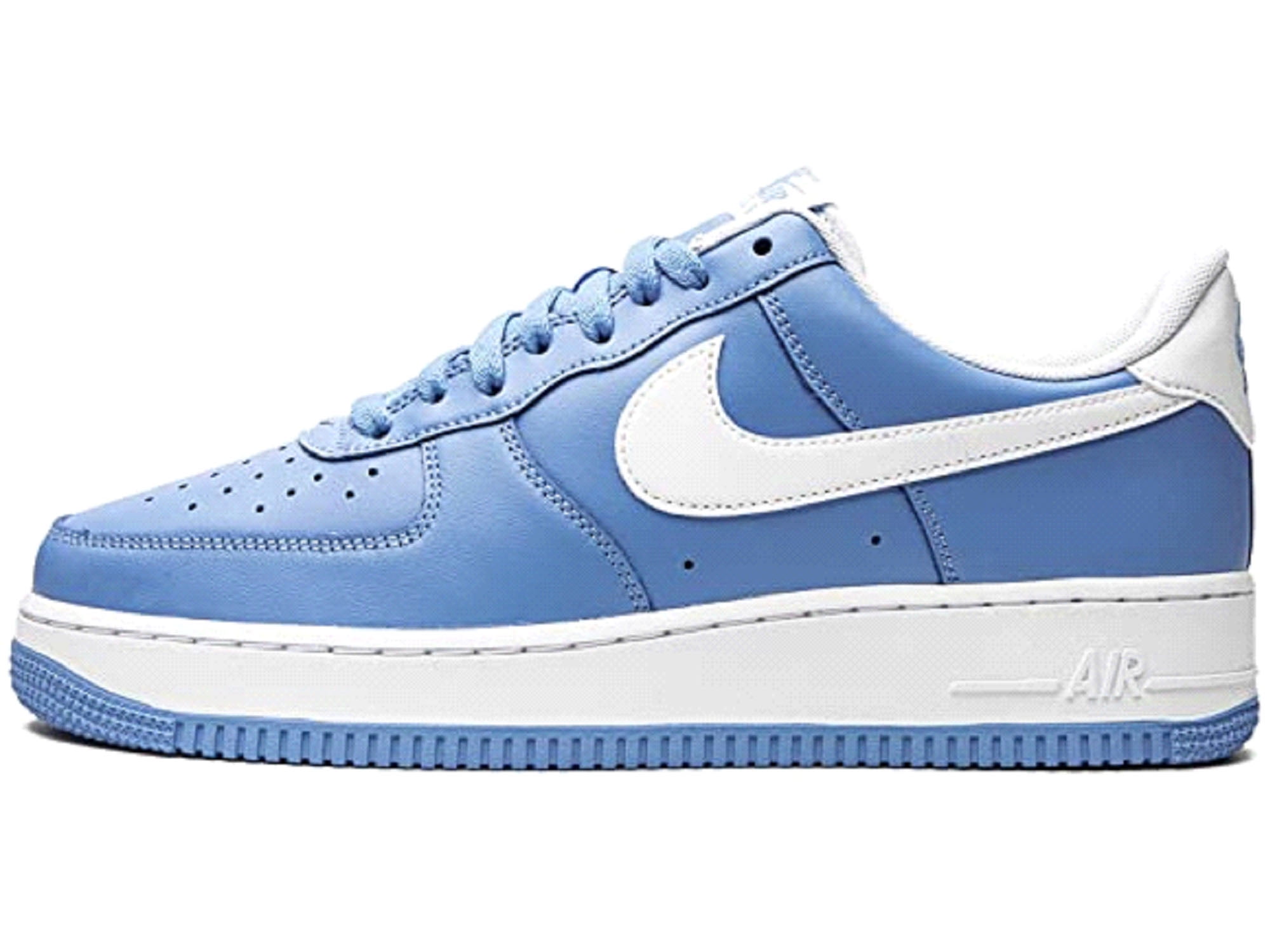 Nike Air Force 1 '07 UNC University Blue Men's Sneaker - size 10.5 