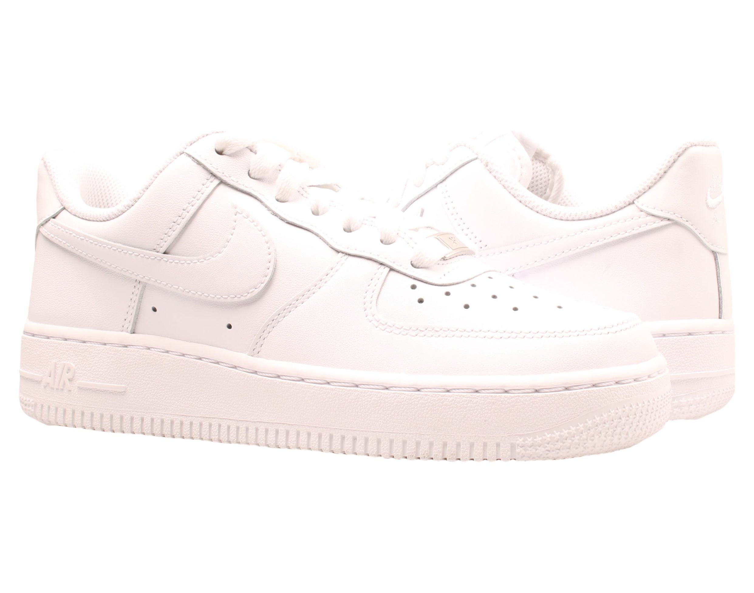 Womens White Air Force 1 Shoes.