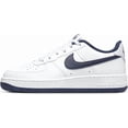thumbnail image 1 of Big Kid's Nike Air Force 1 White/Midnight Navy (FV5948 104) - 5, 1 of 4