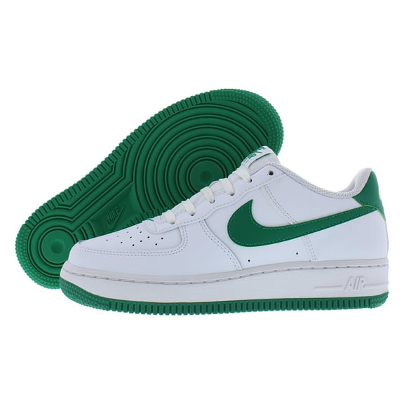 Nike Air Force 1 GS Girls Shoes Size 2, Color: White/Malachite/White