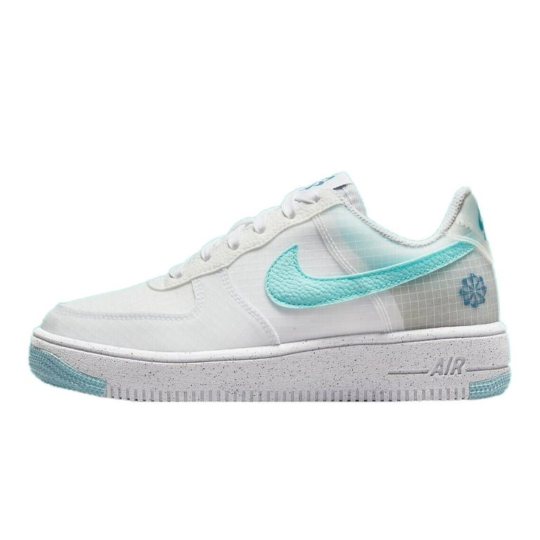 Turquoise Nike Kids Air Force One Nike Air Force '07 Trainers Wolf