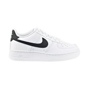 Nike Air Force 1 (GS) Big Kids' Shoes White-Black ct3839-100