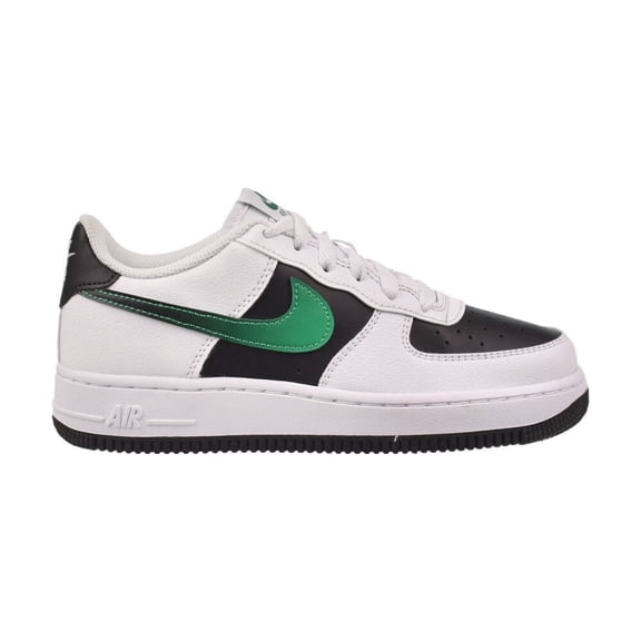 Nike Air Force 1 (GS) Big Kids' Shoes White/Stadium Green-Black fz4353-100