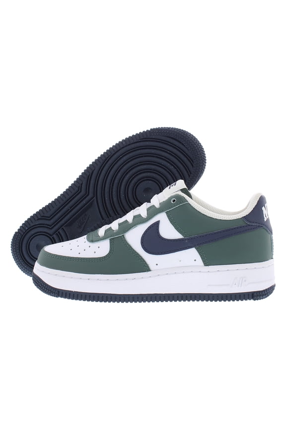 Air Force 1 GS Boys Shoes Size 6.5, Color: Vintage Green/Obsidian/White