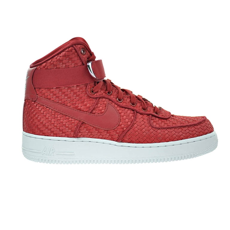 Nike Men’s Size 10 Air Force 1 High 07 LV8 Woven Shoes Gym Red Custom 843870-600 Nike Men main image 2