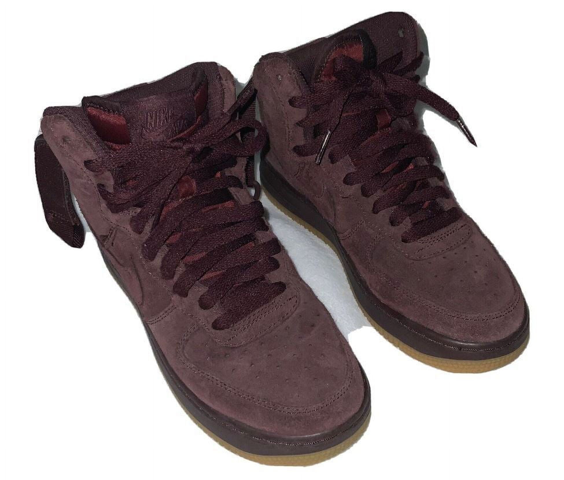 air force 1 high burgundy