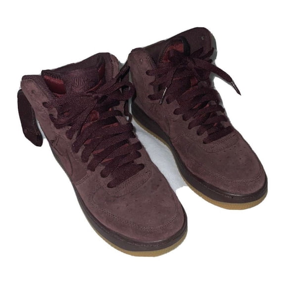 Nike Air Force 1 High LV8 (GS) Burgundy Crush 807617-600 Shoes Youth Size Unisex