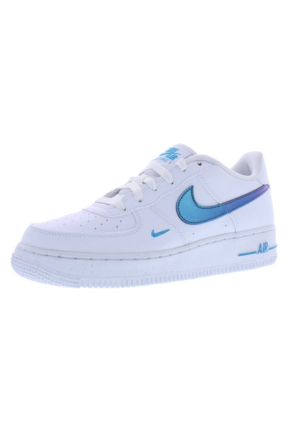 Air Force 1 Impact NN GS Girls Shoes Size 4, Color: White/Blue Lighting
