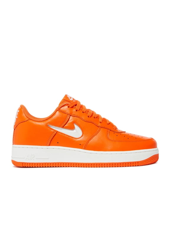 Air Force 1 Jewel Men's Shoes, Safety Orange/Summit White/Safety Orange, Size 6
