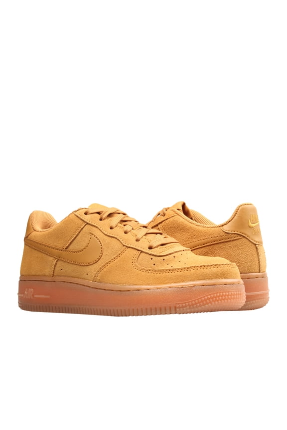 Big Kid's Nike Air Force 1 LV8 Wheat/Wheat-Gum Light Brown (BQ5485 700) - 4