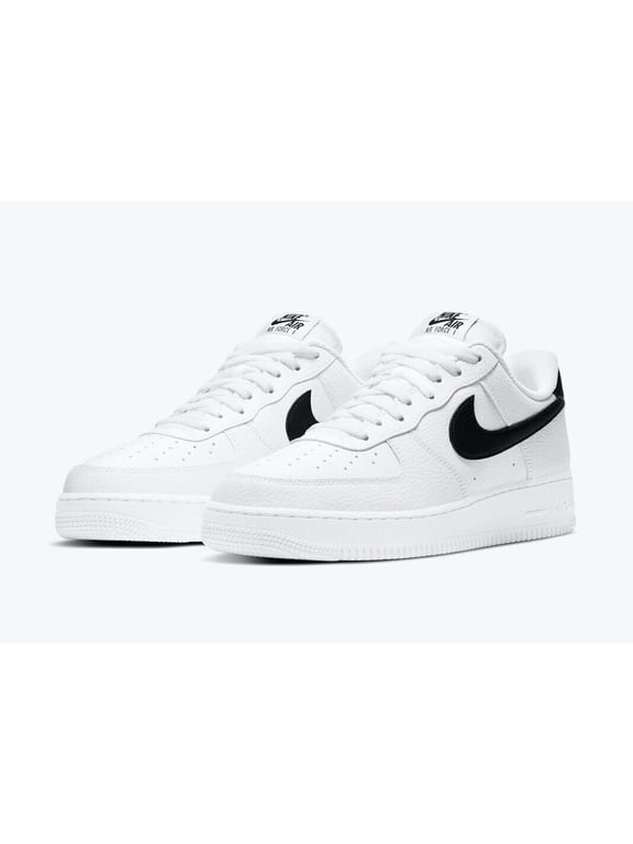 Air Force 1 Low '07 CT2302-100 Mens White/Black Leather Sneaker Shoes WH259 (7)