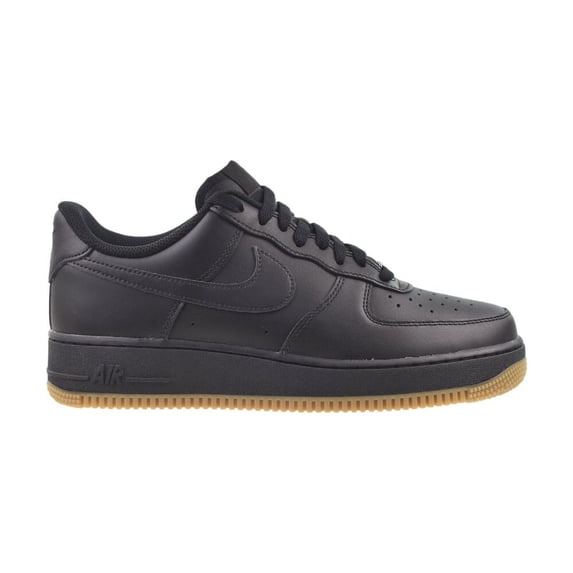 Nike Air Force 1 Low '07 DZ4404-001 Men's Black & Gum Leather Sneaker Shoes CG77 (9)