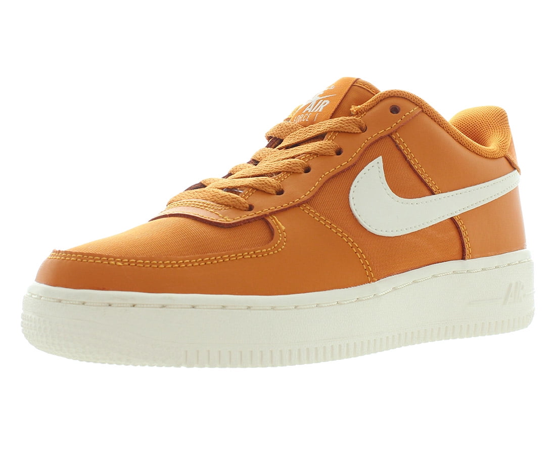 Nike Air Force Lv8 GS Boys Shoes Size Color: Monarch/Sail