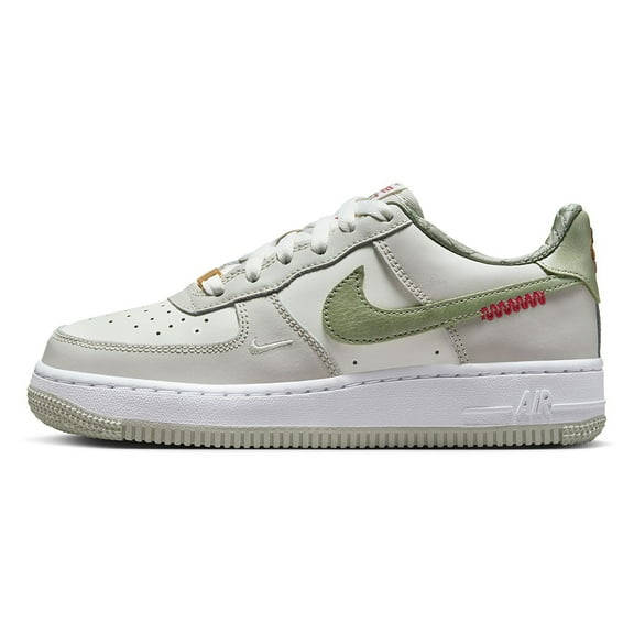 Big Kid's Nike Air Force 1 LV8 Sail/Olive Aura-White (HV6000 131) - 6