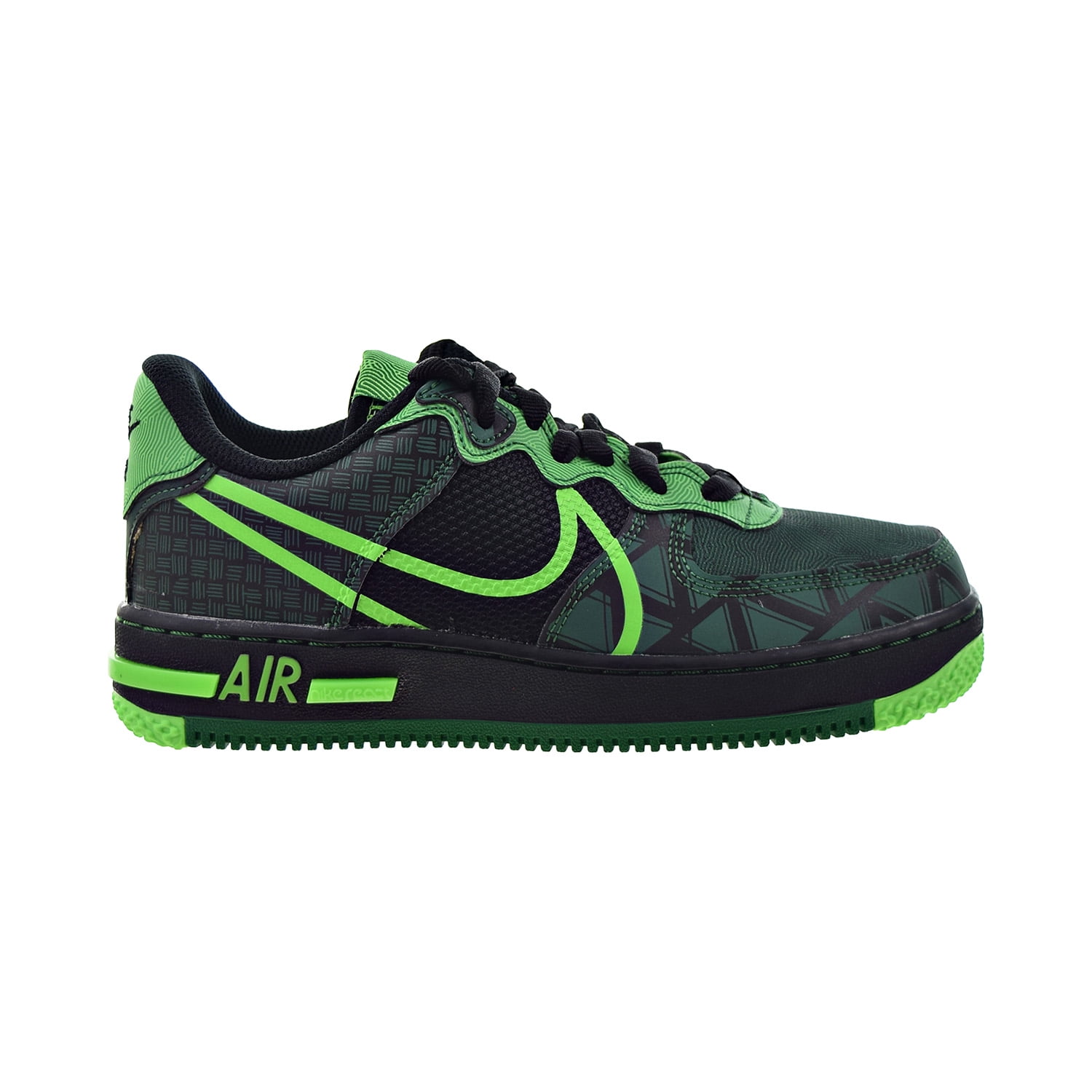 black air force 1 with green