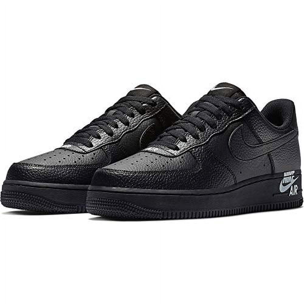 Air force 1 shop low black mens trainers