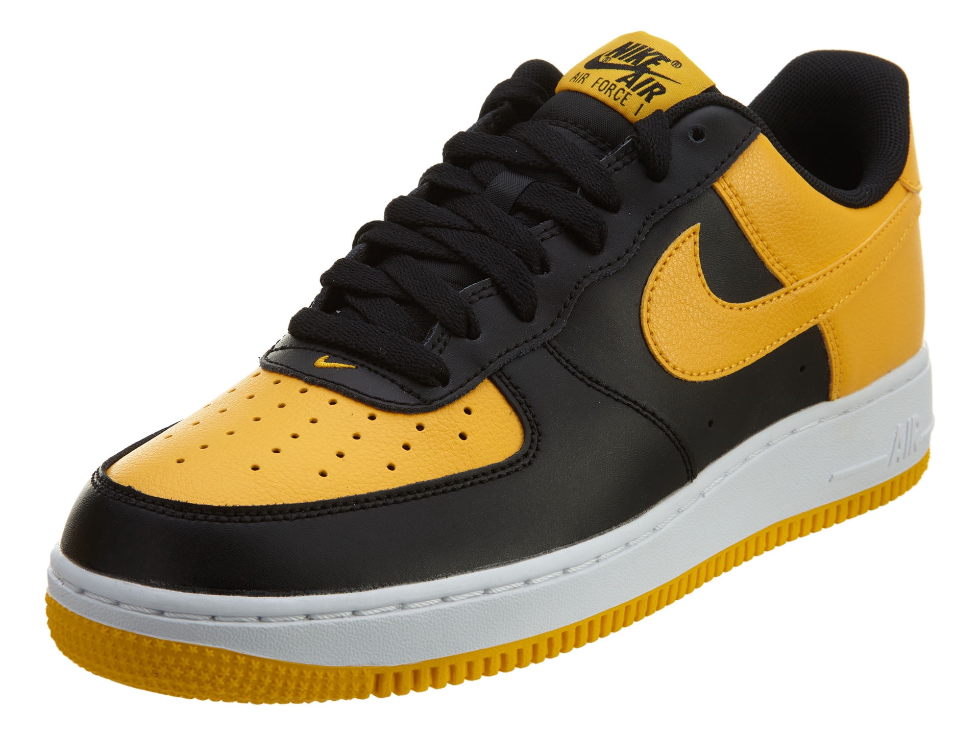 Nike Air Force 1 Low 2023 Black Yellow DV3892-900 Men’s Size 9.5 Streetwear EUC! Nike AIR FORCE 1  main image 4