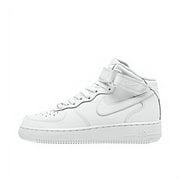 Nike Air Force 1 Mid Le GS Boys Shoes Size 6, Color: White/White