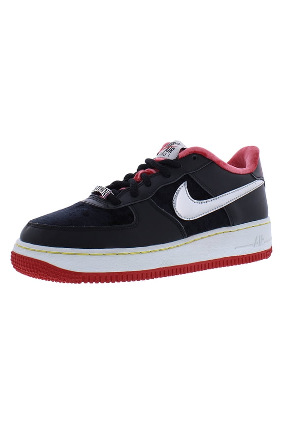 Air Force 1 Premium GS Boys Shoes Size 5.5, Color: Black/Multi/Color