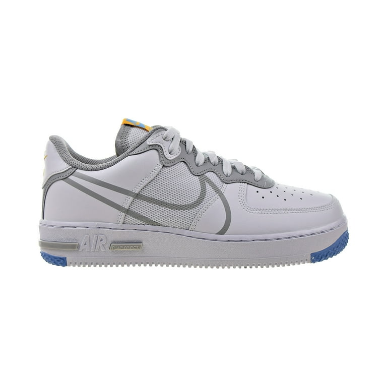 Nike Air Force 1 React Men's Shoes White-Light Smoke Grey