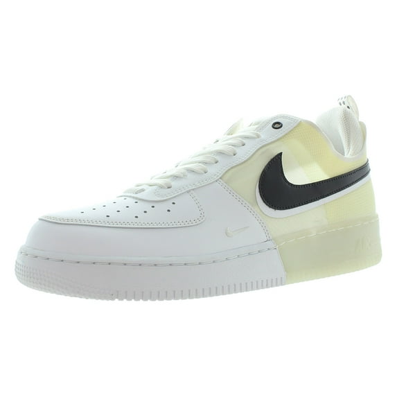 Nike Air Force 1 React Unisex Shoes Size 11.5, Color: White/Black