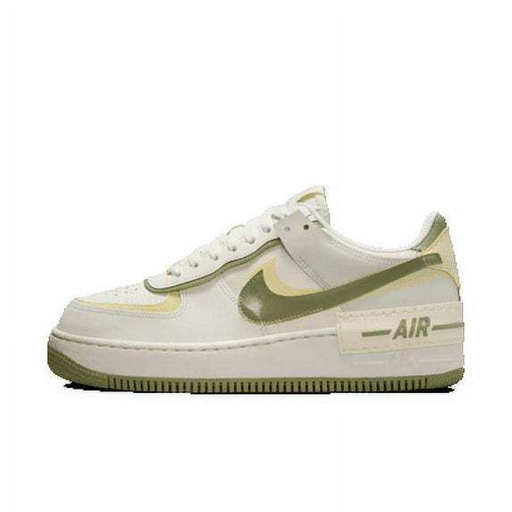 Nike Air Force 1 Shadow Women's Shoes Color: Sail/Alabaster/Pale Ivory/Oil Green Size: 5.5