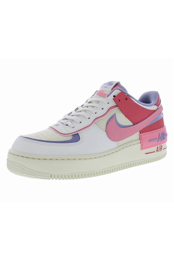 Air Force 1 Shadow Womens Shoes Size 9.5, Color: Sail/Coral Chalk/Sea Coral