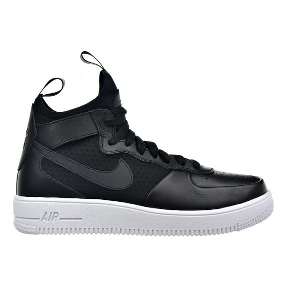 Nike Air Force 1 Ultraforce Mid Men's Shoes Black/Black/White 864014-001