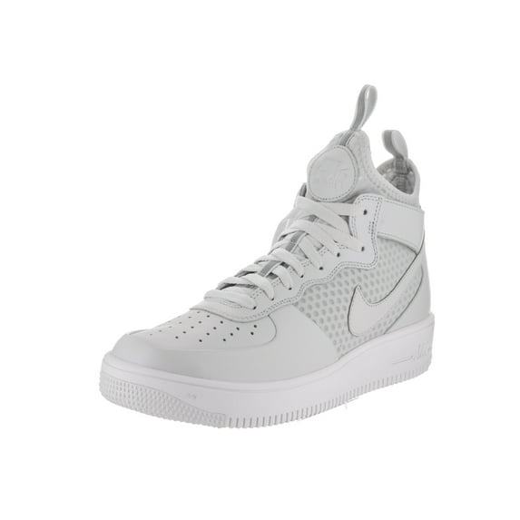Nike Air Force 1 Ultraforce Mid Pure Platinum/Pure Platinum Men's 864014-002 Size 9 Medium