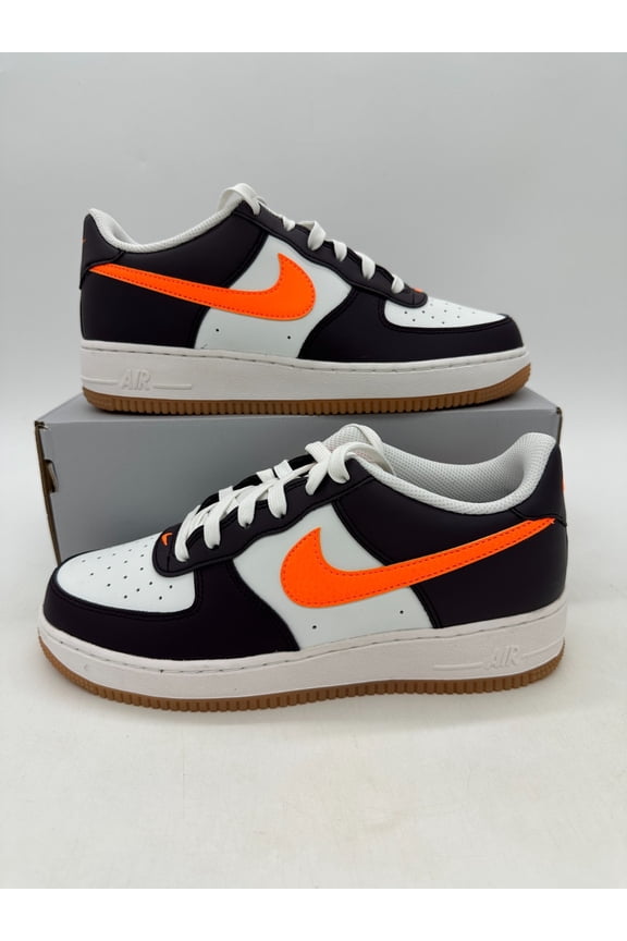 Air Force 1 Youth Size 7 Women's Size 8.5 White Black Shoes CT3839 119