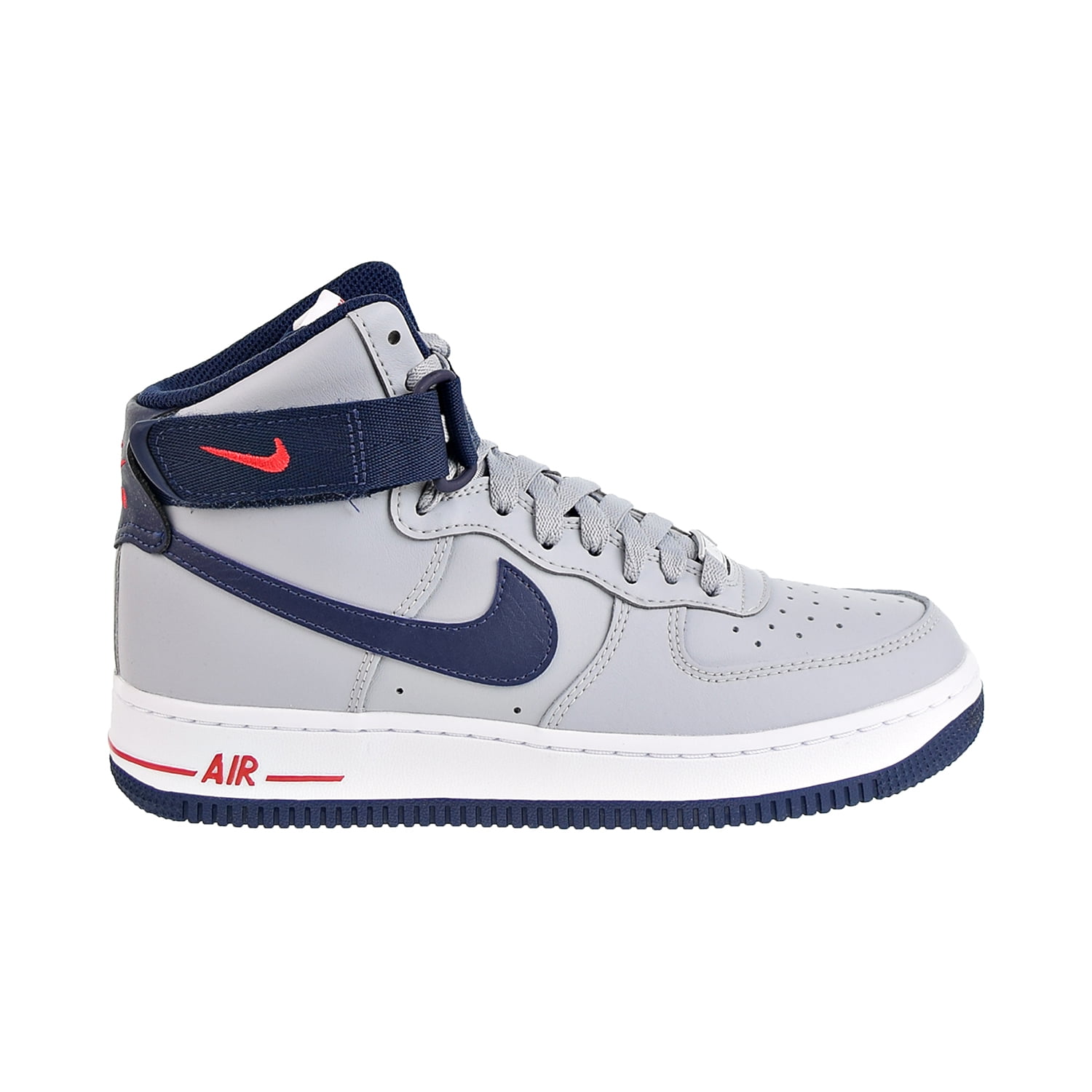 Nike Air Force One Hi QS New Englan Patriots Grey Blue DZ7338-001 ...