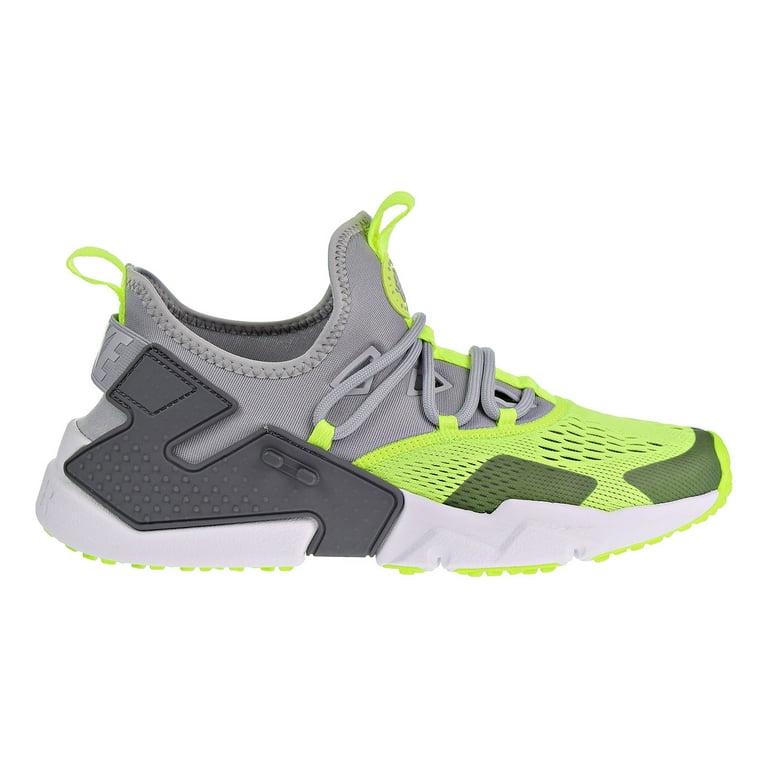 Nike Air Huarache Drift BR Mens Shoes Wolf Grey/Volt/Dark Grey