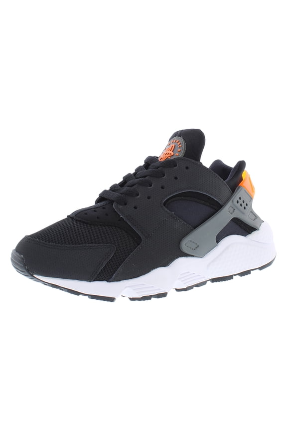 Air Huarache Mens Shoes Size 7.5, Color: Black/Iron Grey/Safety Orange